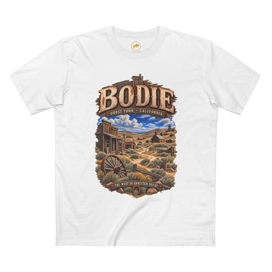 Bodie California Ghost Town Shirt, Vintage Western Mining Town Tee, Bodie State Historic Park Travel T-Shirt, Gold Rush History Gift.