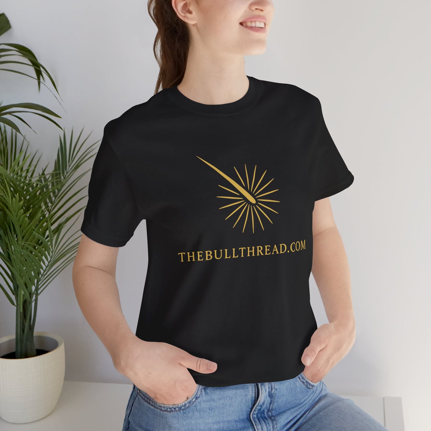 I Am Light Motivational Shirt - Gold Sunburst Beam Graphic Tee | Premium Black Streetwear with Inspirational Quote Back | TheBullThread