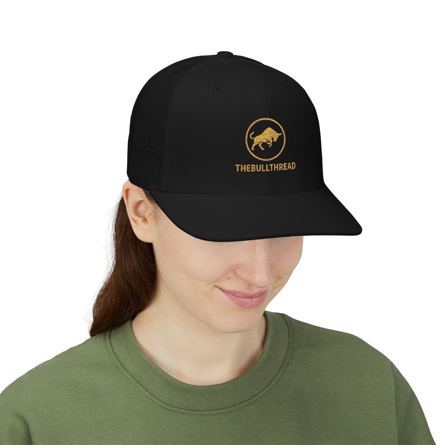 Crypto Premium Trucker Cap, Bull Hat for Men and Women - Embroidered Snapback, Gift for Cryptocurrency Enthusiasts, Finance Graduation Cap,.
