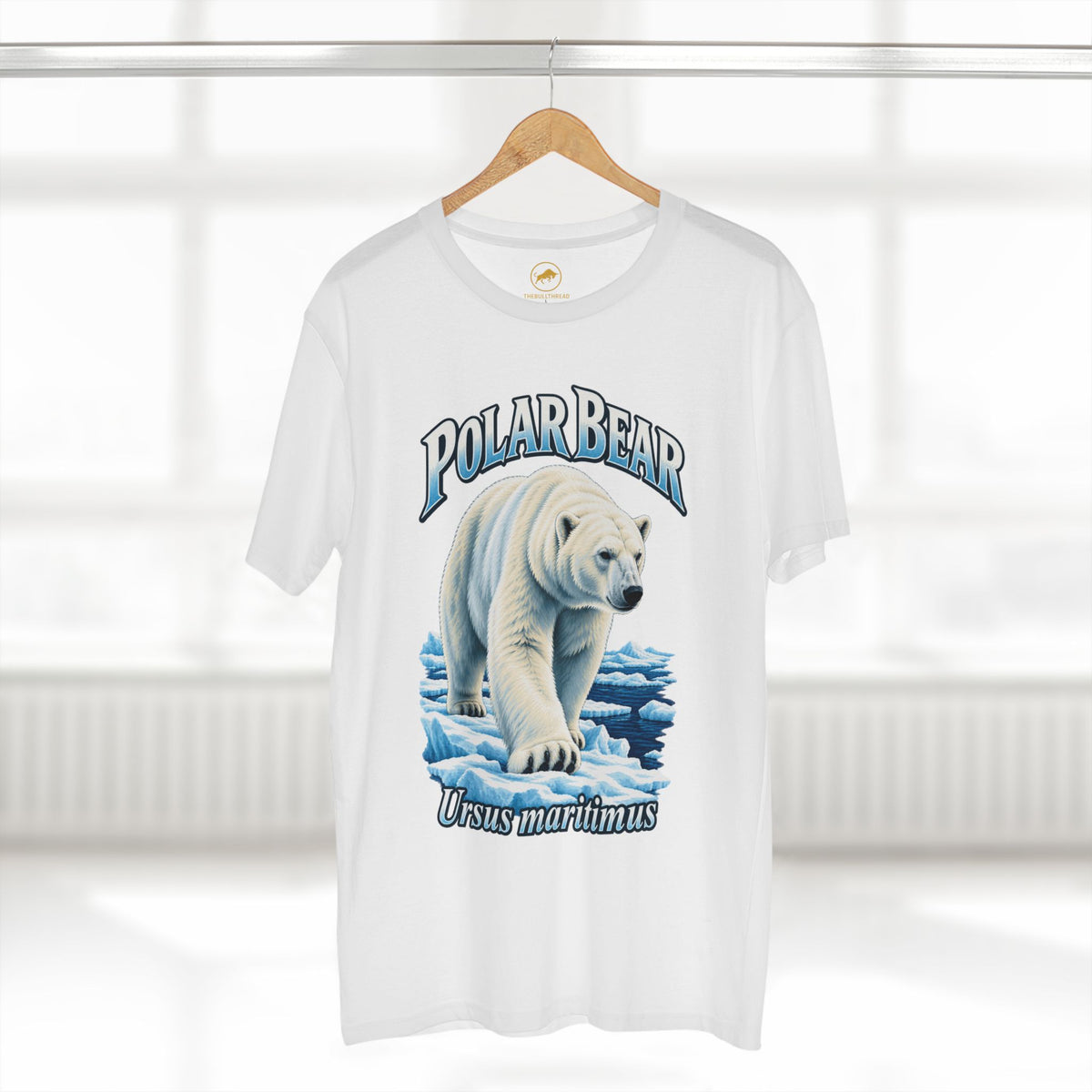 Polar Bear Shirt, Arctic Sea Ice Wildlife Tee