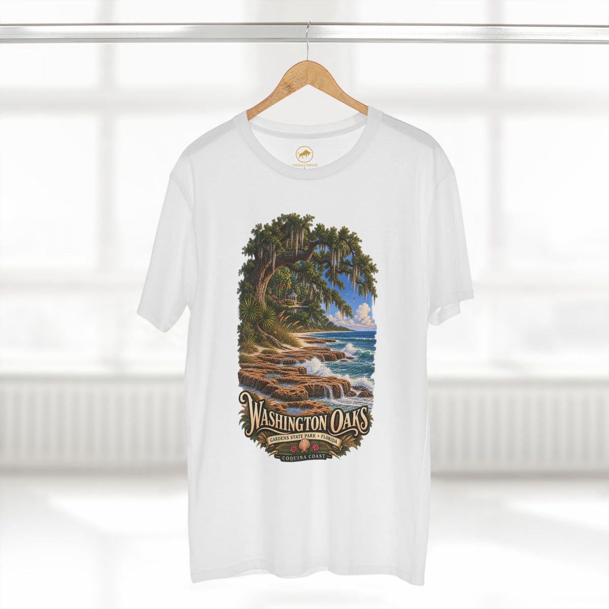 Washington Oaks Gardens State Park T Shirt, Palm Coast Florida Coquina Coast Tee.