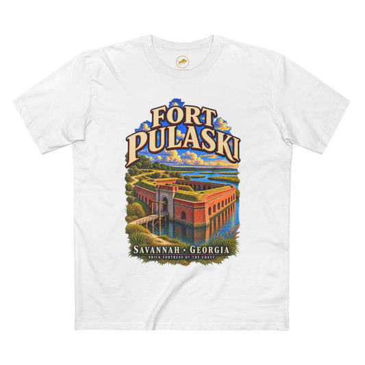 Fort Pulaski Shirt, Savannah Georgia T-Shirt, Historic Fort Tee, Civil War History Gift, Cockspur Island Coastal Heritage Shirt.