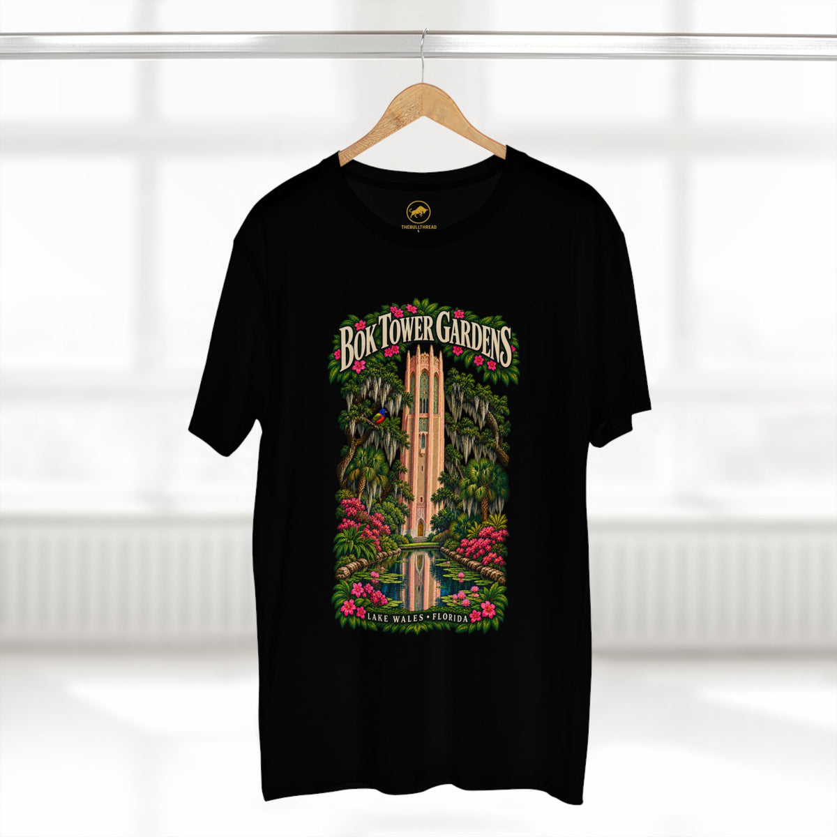 Bok Tower Gardens Shirt, Lake Wales Florida Singing Tower and Carillon Tee.