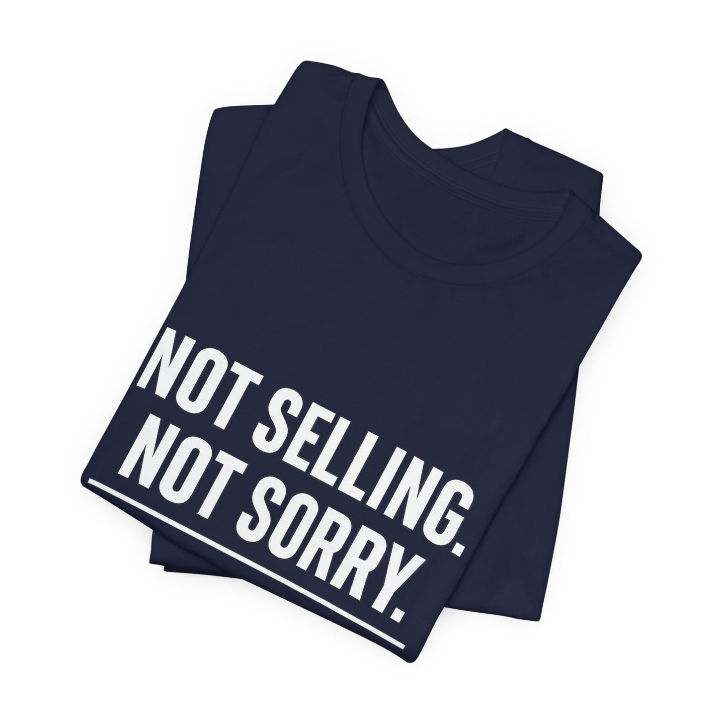 Premium Crypto Investor Shirt - Not Selling, Not Sorry Bull Market Tee by TheBullThread