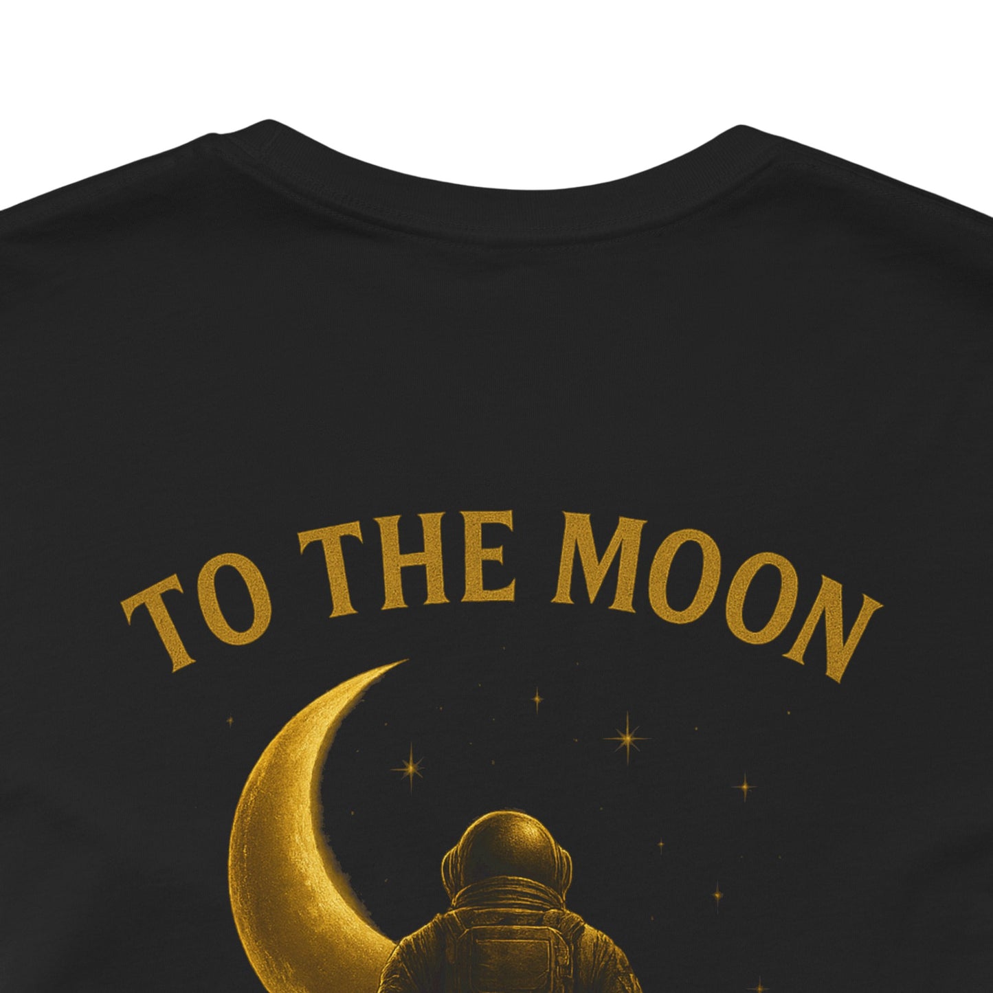 Premium Space Crypto T-Shirt – Bitcoin XRP Astronaut Diamond Hands Design by TheBullThread