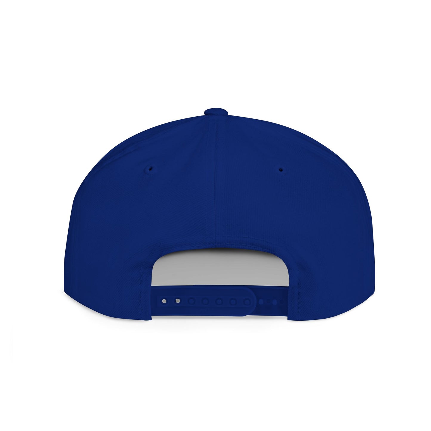 Premium Embroidered Snapback Hat - 6089M Flat-Bill Crypto Cap by TheBullThread