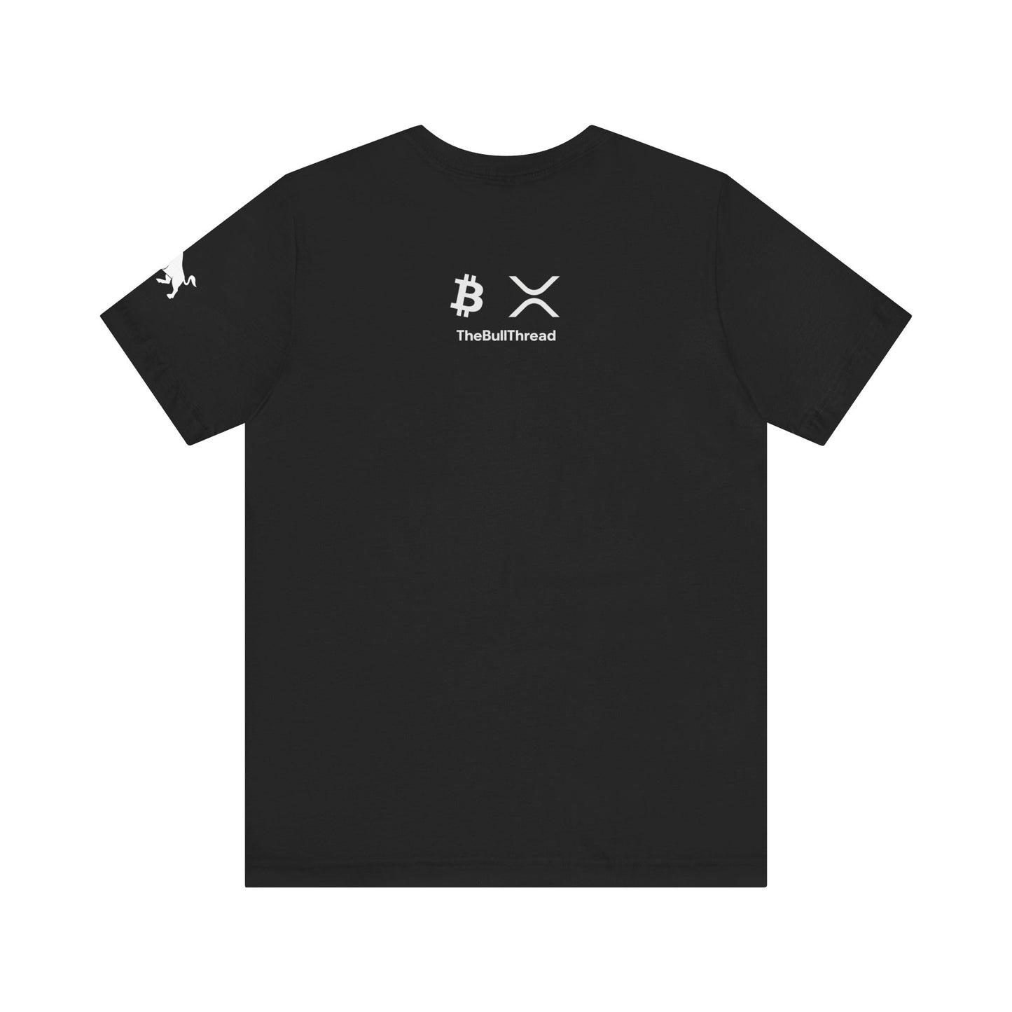 Premium Crypto Tee – HODL Stake Repeat Minimalist Streetwear by TheBullThread