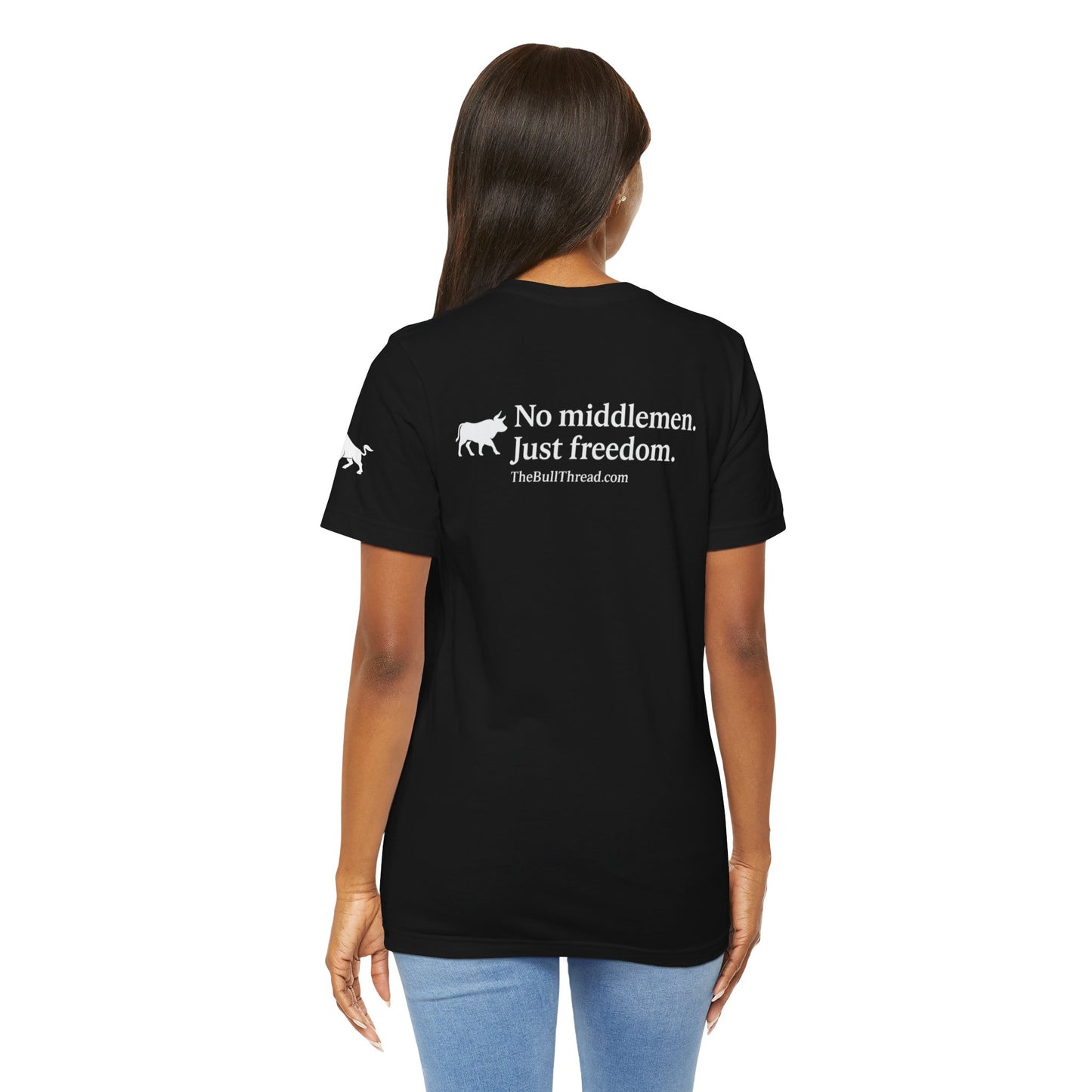 Premium XRP Investor Shirt - Decentralized Royalty Bull Sleeve Design by TheBullThread