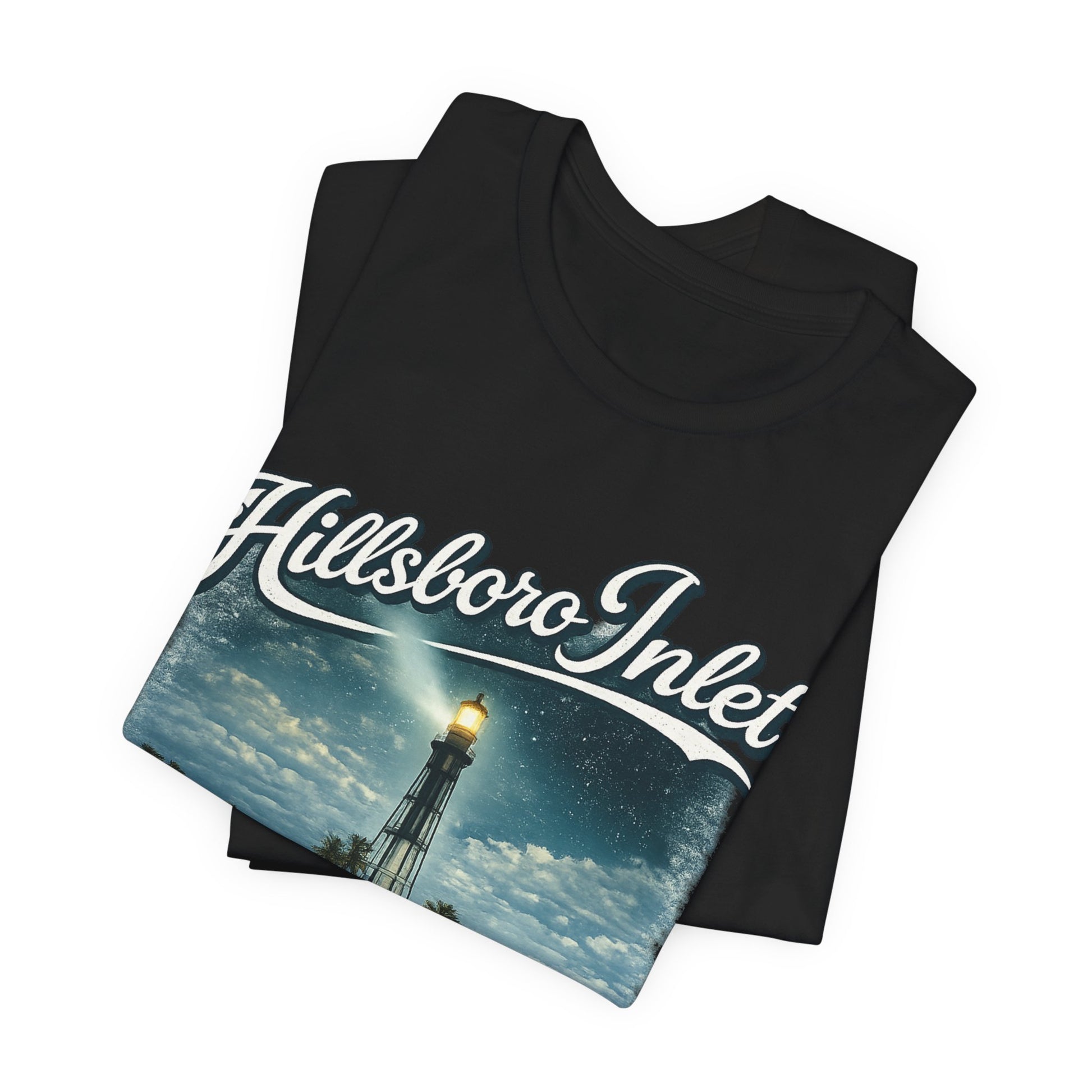 Hillsboro Inlet Shirt, Florida Coastal Tee, Lighthouse Graphic Shirt, Pompano Beach Tee, Broward County Shirt, South Florida Shirt.