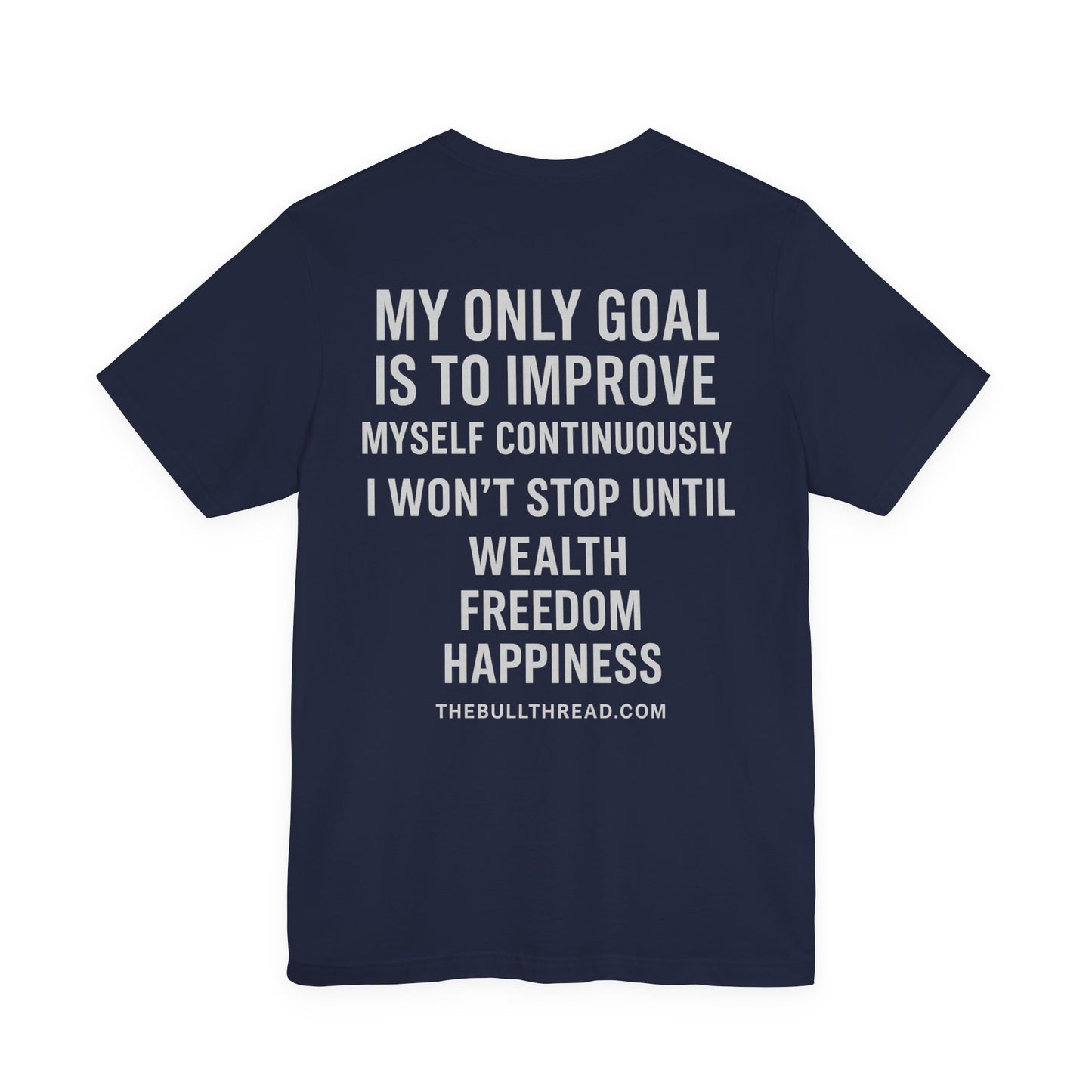 Premium Motivational T-Shirt – I Am My Own Competition Climbing Design by TheBullThread