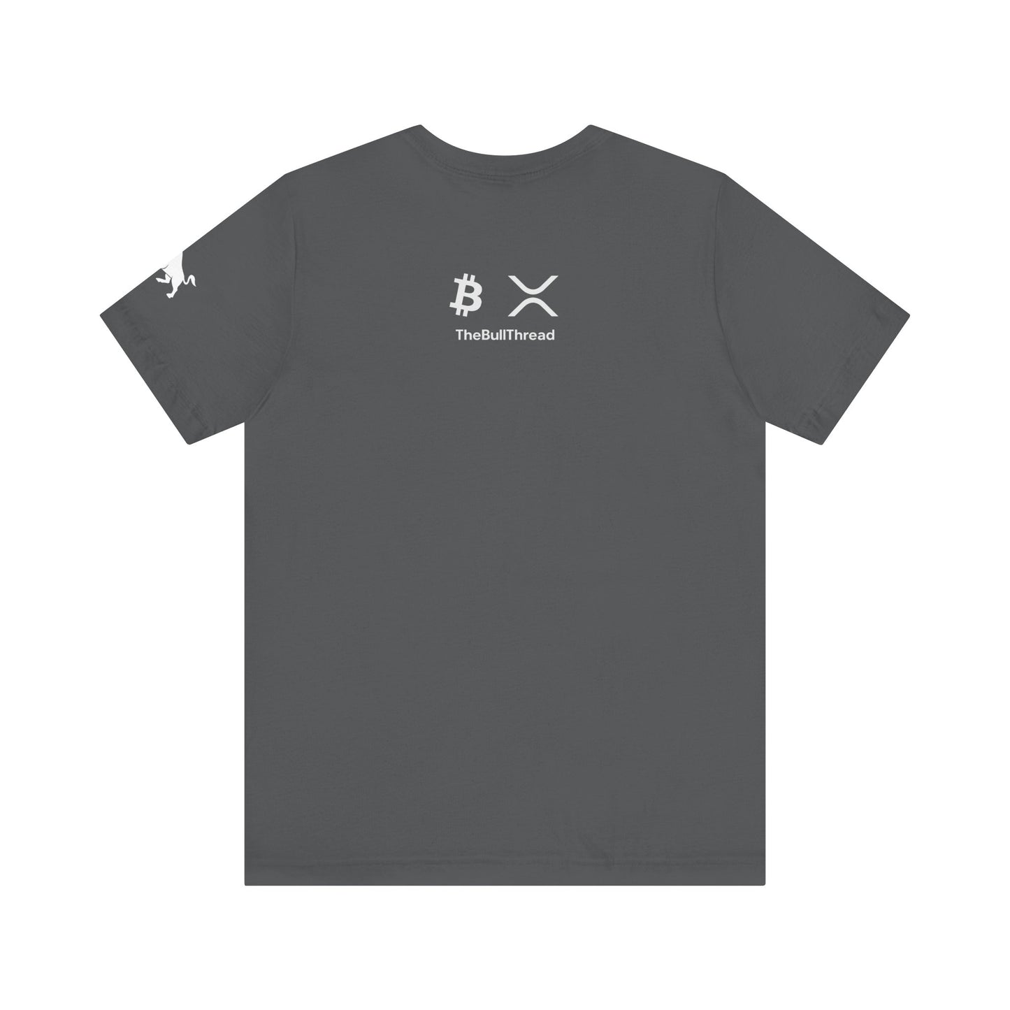 Premium Crypto Tee – HODL Stake Repeat Minimalist Streetwear by TheBullThread