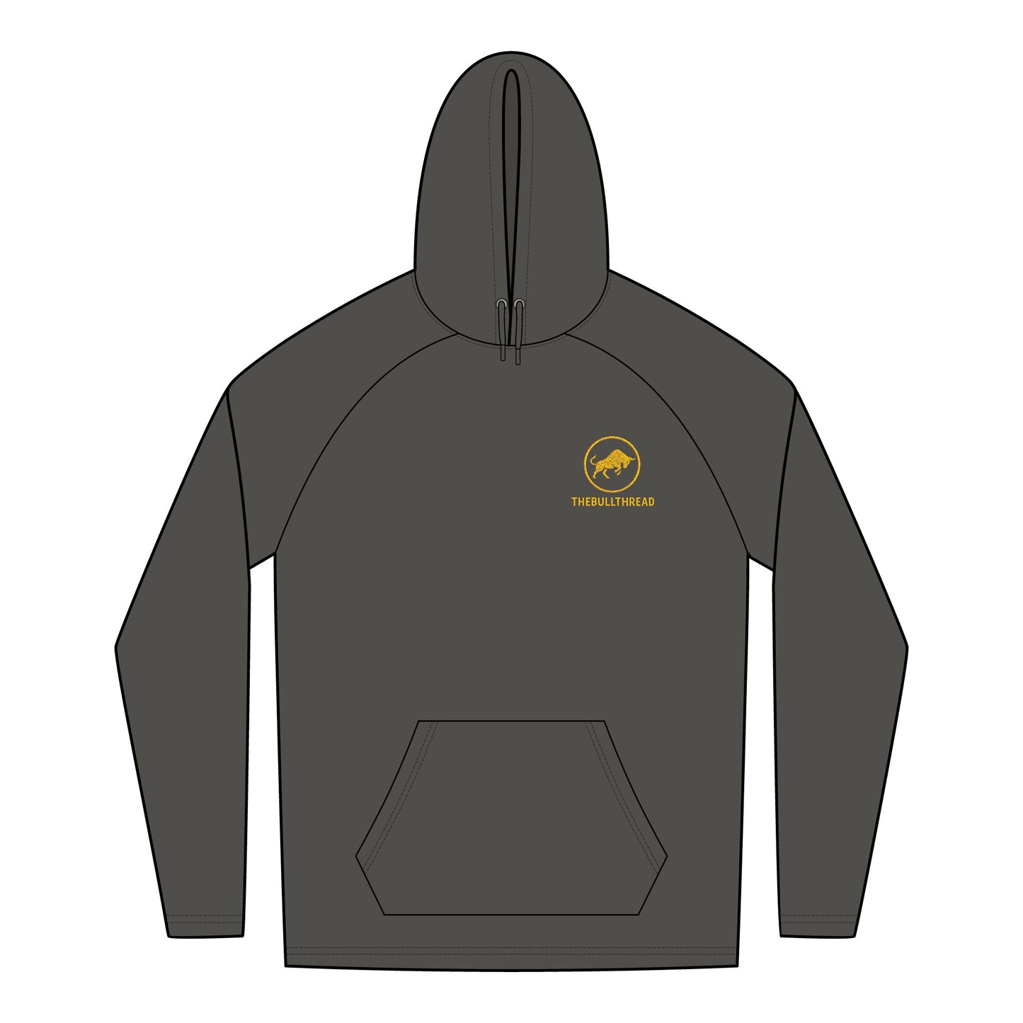 Embroidered Lightweight Pullover Hoodie - New Era NEA137 by TheBullThread