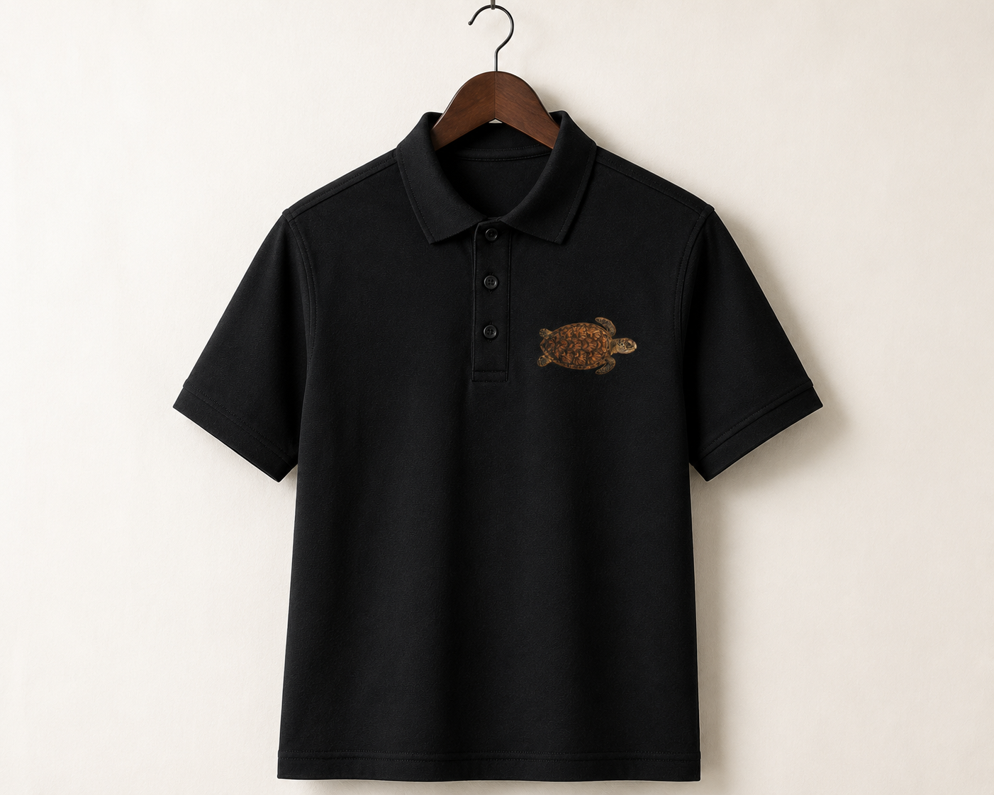 Premium Embroidered Loggerhead Sea Turtle Polo Shirt | Luxury Coastal Golf Polo Florida Ocean Lifestyle Shirt Mercer+Mettle Performance Polo.