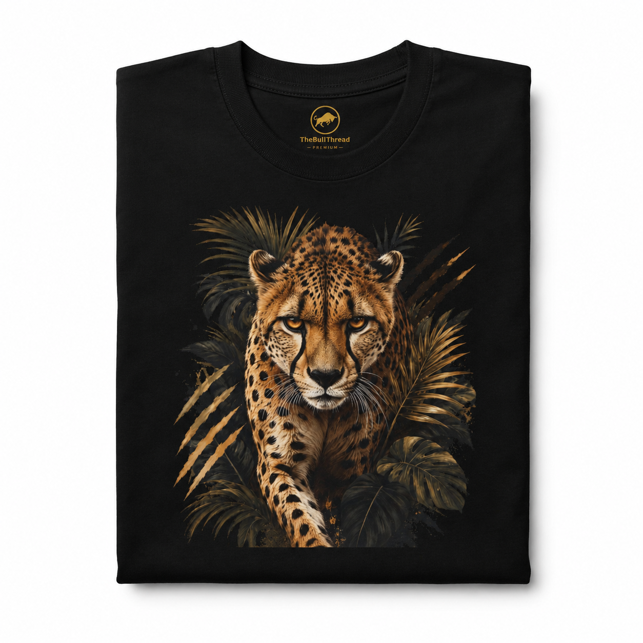 Fierce Cheetah Shirt, Premium Wildlife Graphic Tee, Big Cat Jungle T-Shirt, Power Speed King Animal Lover Gift.