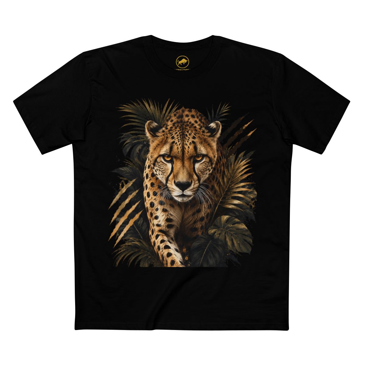 Fierce Cheetah Shirt, Premium Wildlife Graphic Tee, Big Cat Jungle T-Shirt, Power Speed King Animal Lover Gift.
