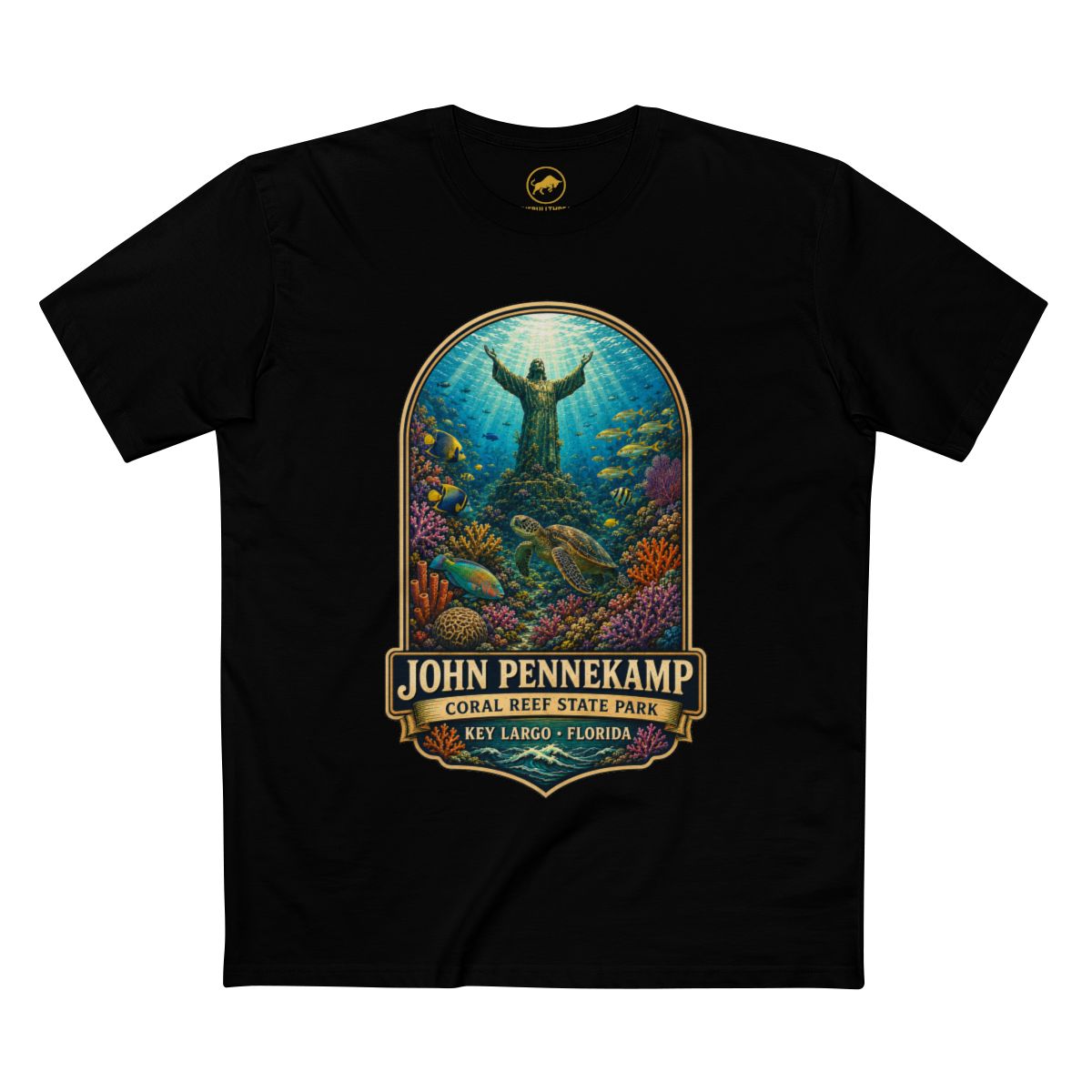 John Pennekamp State Park Shirt, Key Largo Florida Tee, Coral Reef Sea Turtle T-Shirt, Florida Keys Vacation Gift.