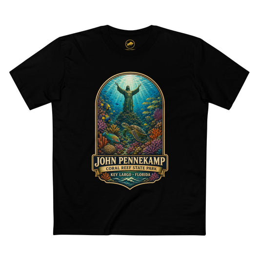 John Pennekamp State Park Shirt, Key Largo Florida Tee, Coral Reef Sea Turtle T-Shirt, Florida Keys Vacation Gift.