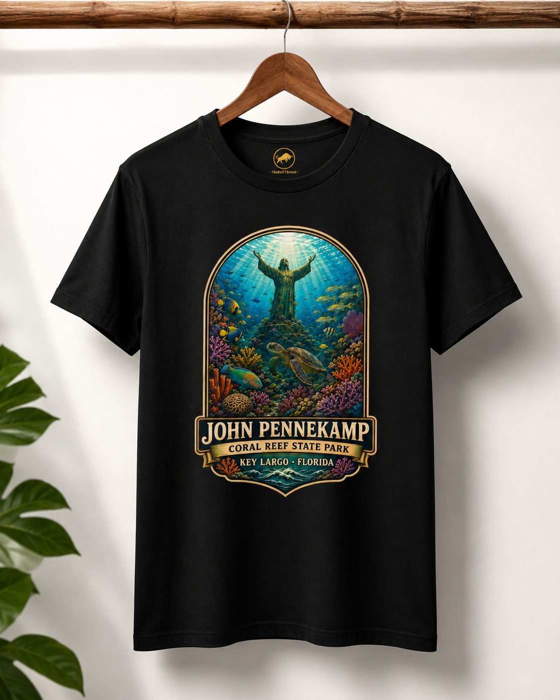John Pennekamp State Park Shirt, Key Largo Florida Tee, Coral Reef Sea Turtle T-Shirt, Florida Keys Vacation Gift.