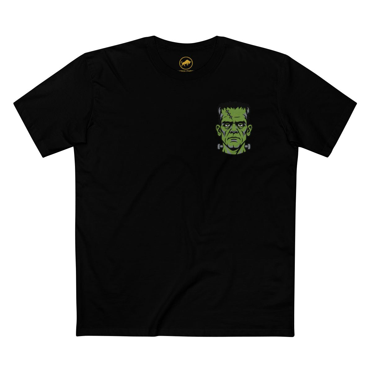 Vintage Green Monster Shirt, Classic Halloween Graphic Tee, Retro Horror T Shirt, Spooky Monster Pocket Print, Halloween Gift.
