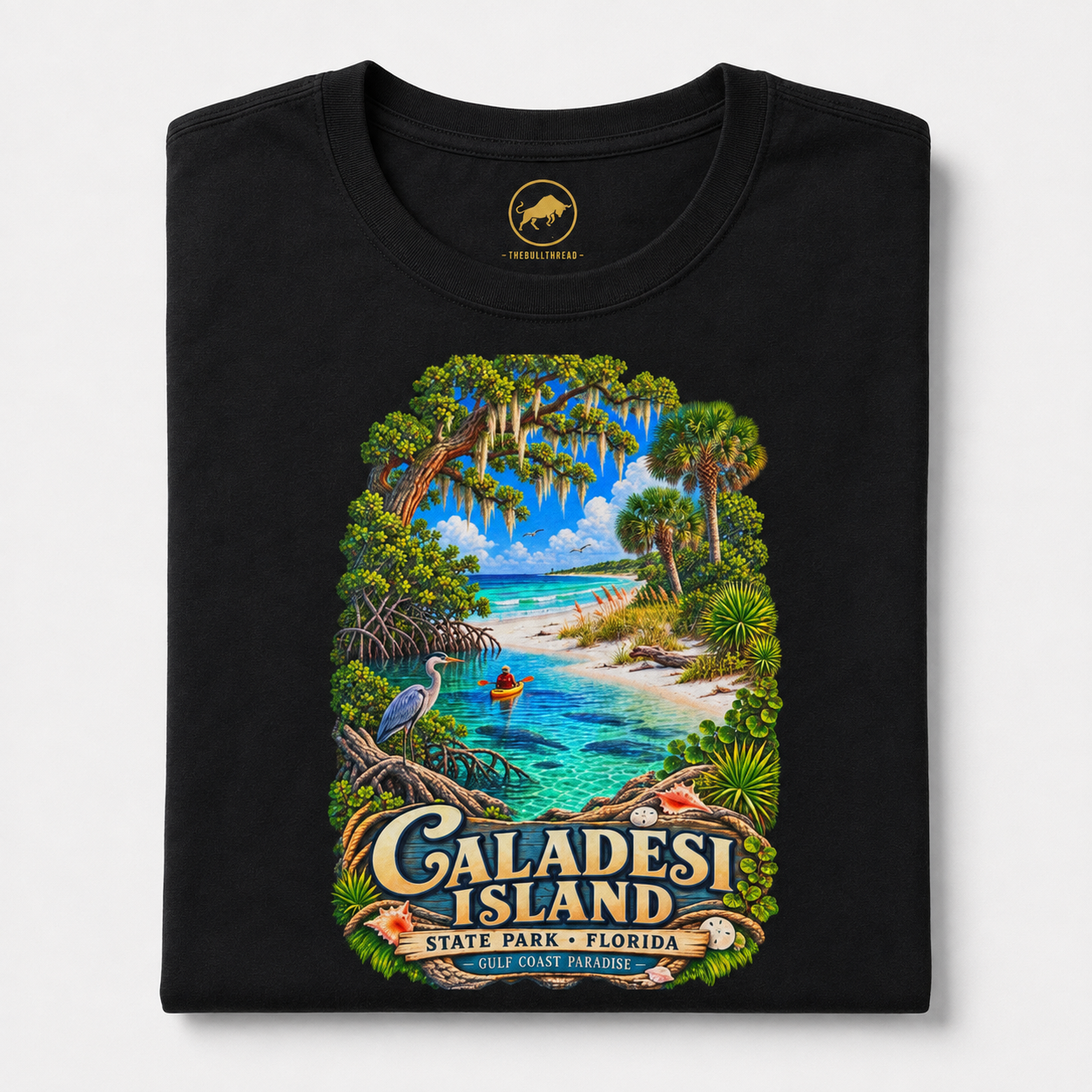 Caladesi Island State Park Shirt, Florida Beach Tee, Gulf Coast Kayaking Souvenir