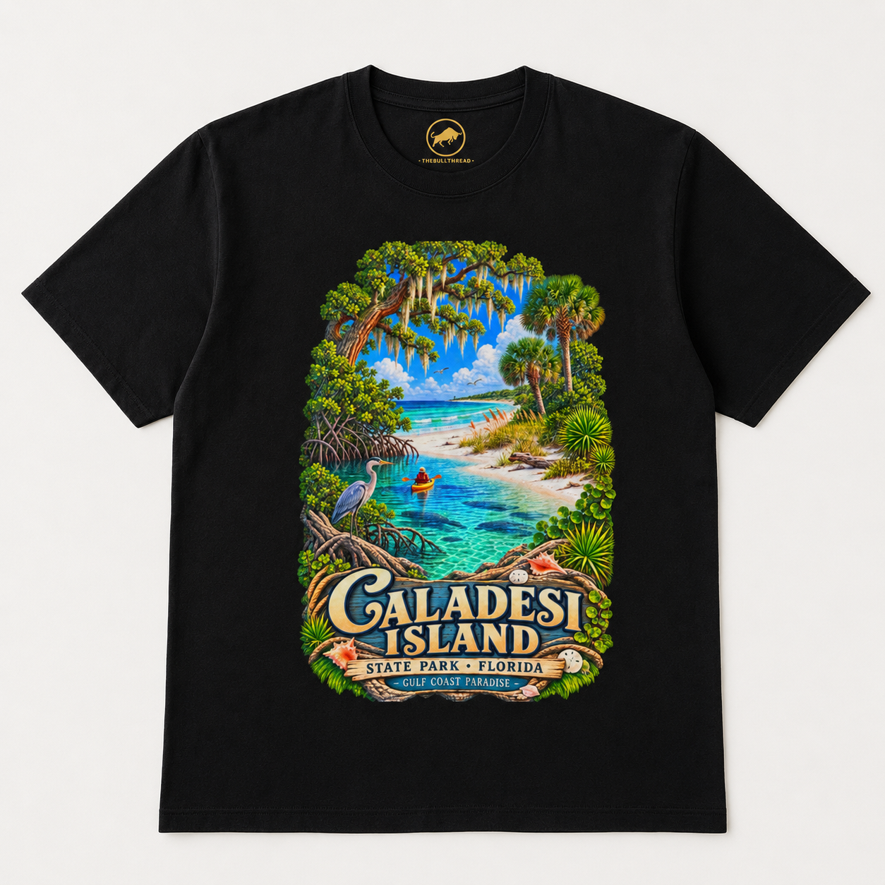 Caladesi Island State Park Shirt, Florida Beach Tee, Gulf Coast Kayaking Souvenir