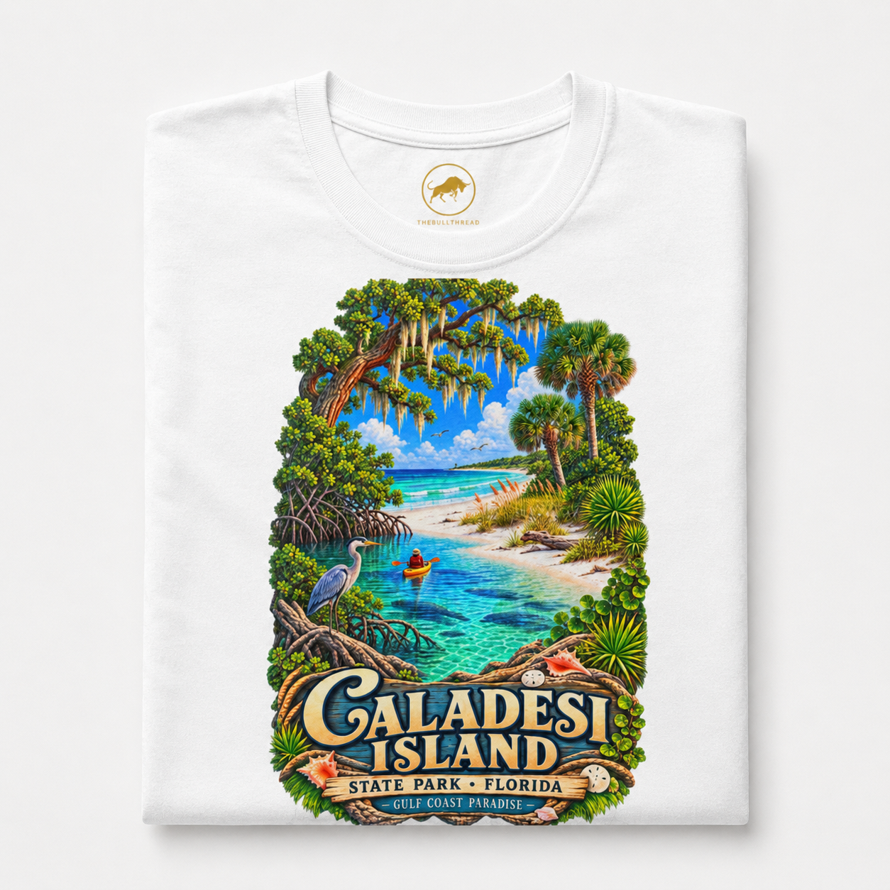 Caladesi Island State Park Shirt, Florida Beach Tee, Gulf Coast Kayaking Souvenir.
