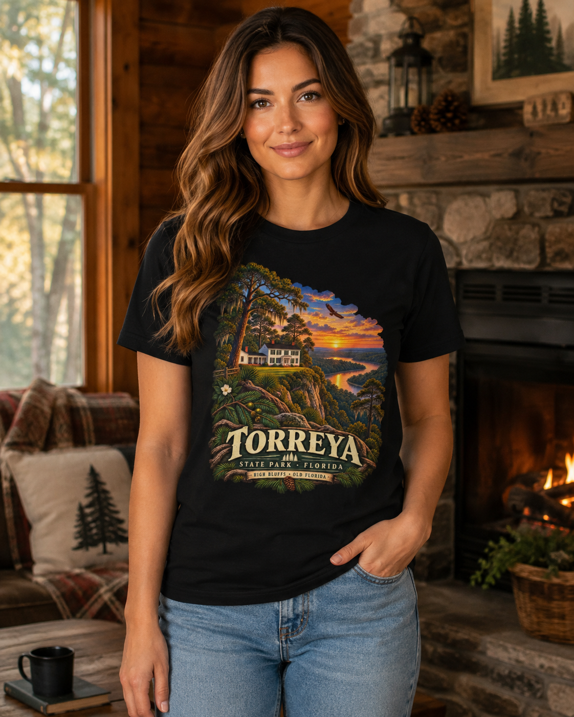 Torreya State Park Shirt, Florida High Bluffs & Gregory House Graphic Tee.