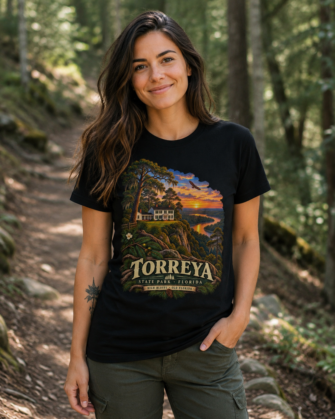Torreya State Park Shirt, Florida High Bluffs & Gregory House Graphic Tee.