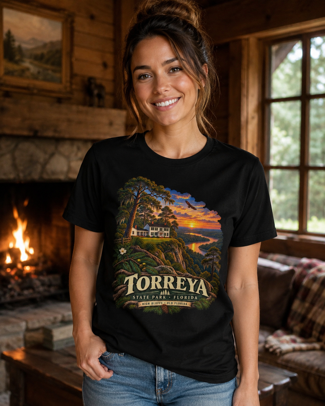 Torreya State Park Shirt, Florida High Bluffs & Gregory House Graphic Tee.