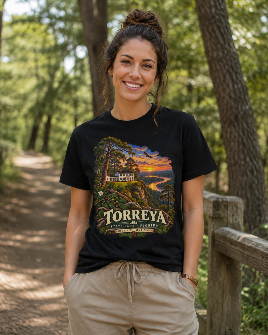 Torreya State Park Shirt, Florida High Bluffs & Gregory House Graphic Tee.