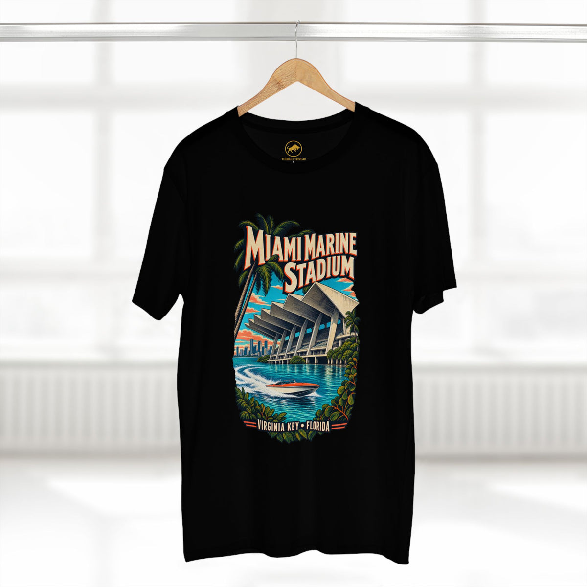 Miami Marine Stadium Shirt, Virginia Key Florida Mid-Century Architecture Tee
