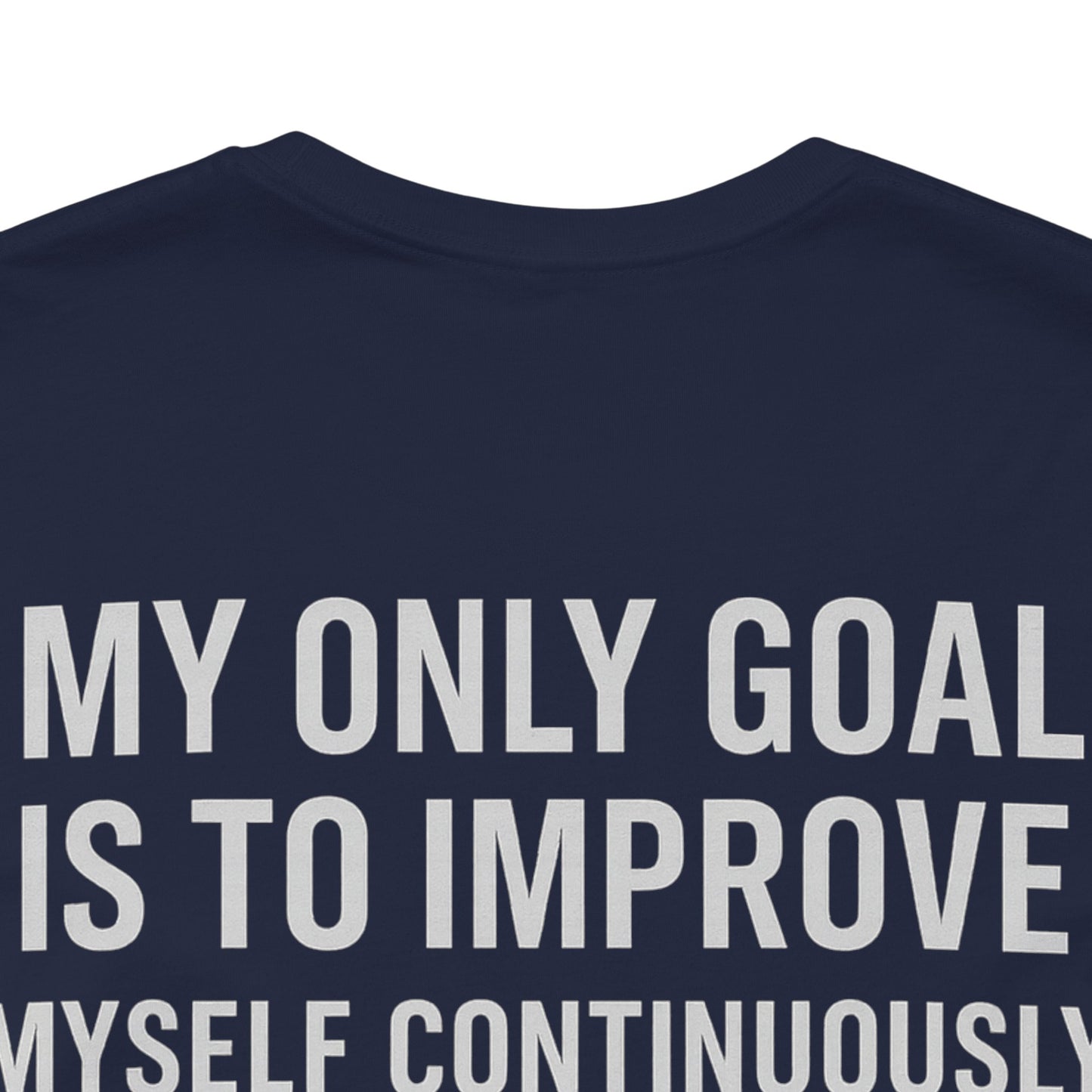 Premium Motivational T-Shirt – I Am My Own Competition Climbing Design by TheBullThread