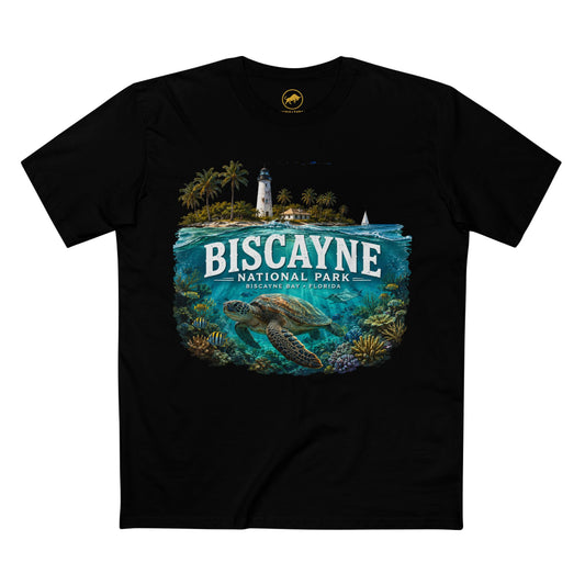 Biscayne National Park Shirt Sea Turtle Florida Graphic Tee Coral Reef Lighthouse Ocean Adventure T Shirt