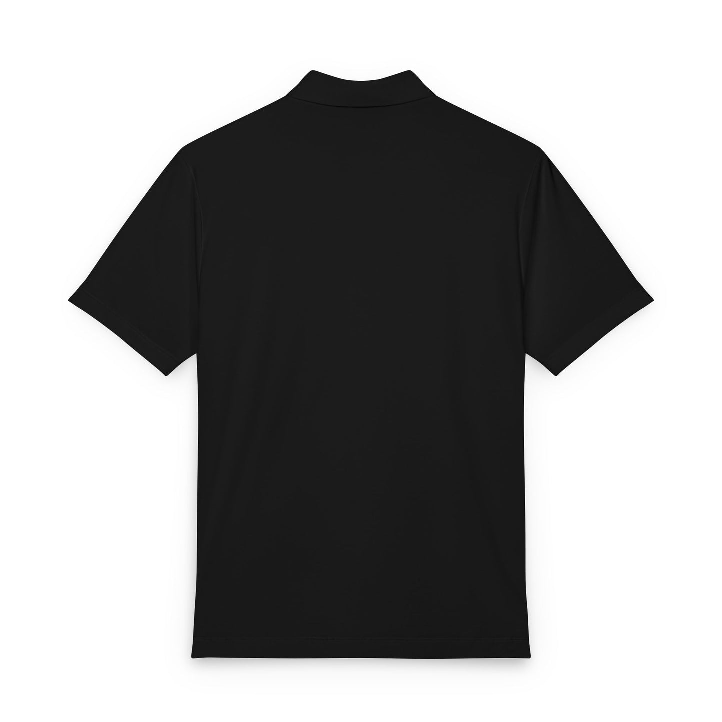 Embroidered Halloween Pumpkin Polo Shirt, Jack O Lantern Polo, Spooky Halloween Shirt, Premium Black Performance Polo, Halloween Golf Shirt.