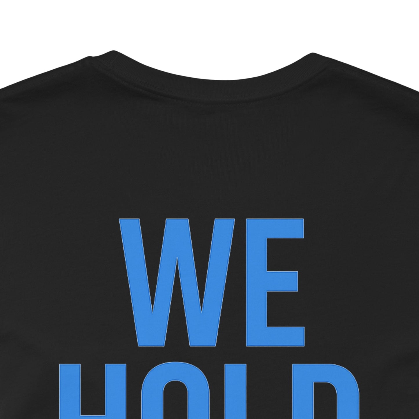 Premium Black Crypto T-Shirt - Bullish Mindset Gold Bull Logo We Hold We Build We Win by TheBullThread