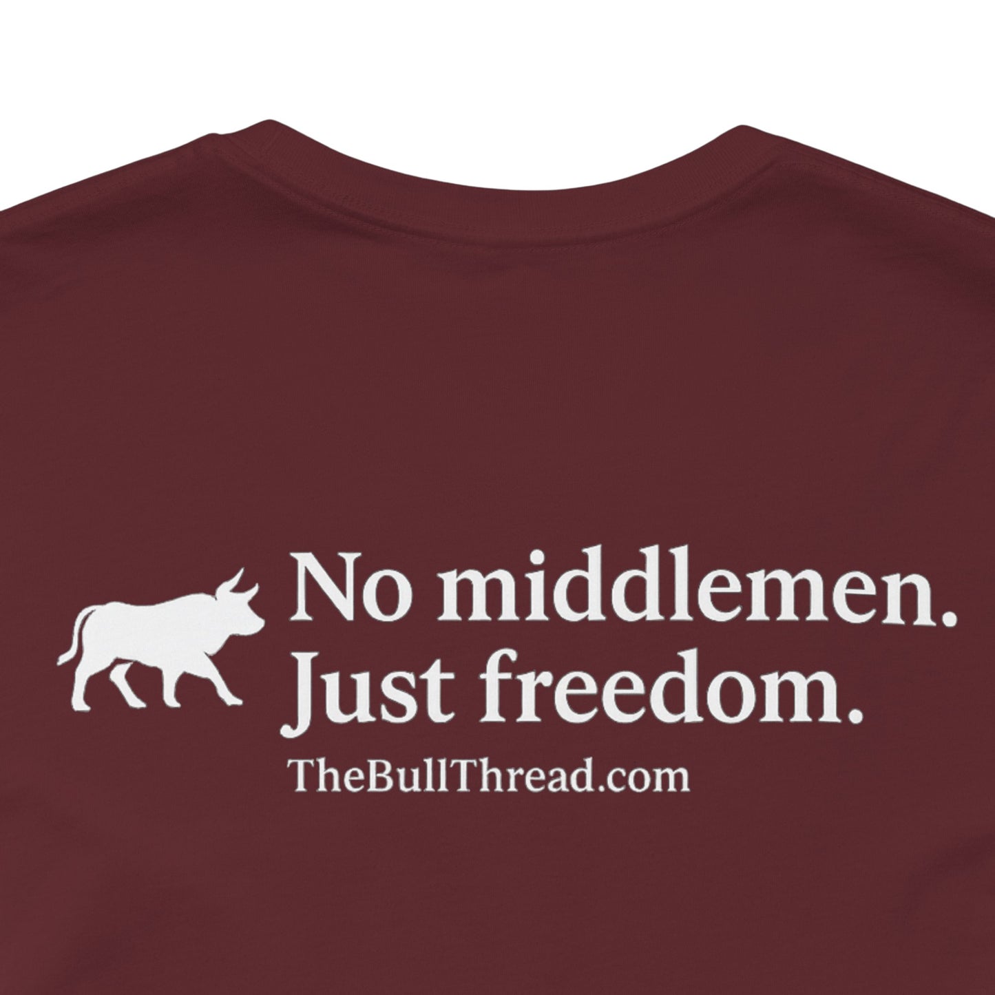 Premium XRP Investor Shirt - Decentralized Royalty Bull Sleeve Design by TheBullThread