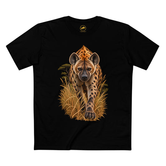 Spotted Hyena Shirt, African Wildlife Graphic Tee, Realistic Hyena T-Shirt, Safari Animal Shirt, Wildlife Lover Gift.