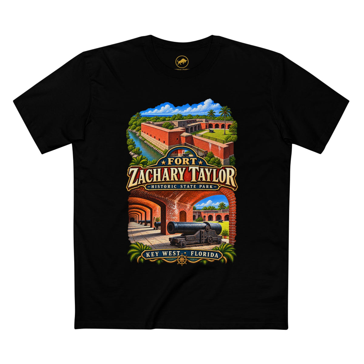Fort Zachary Taylor T Shirt, Key West Florida Shirt, Historic State Park Tee, Florida Keys Travel Souvenir.