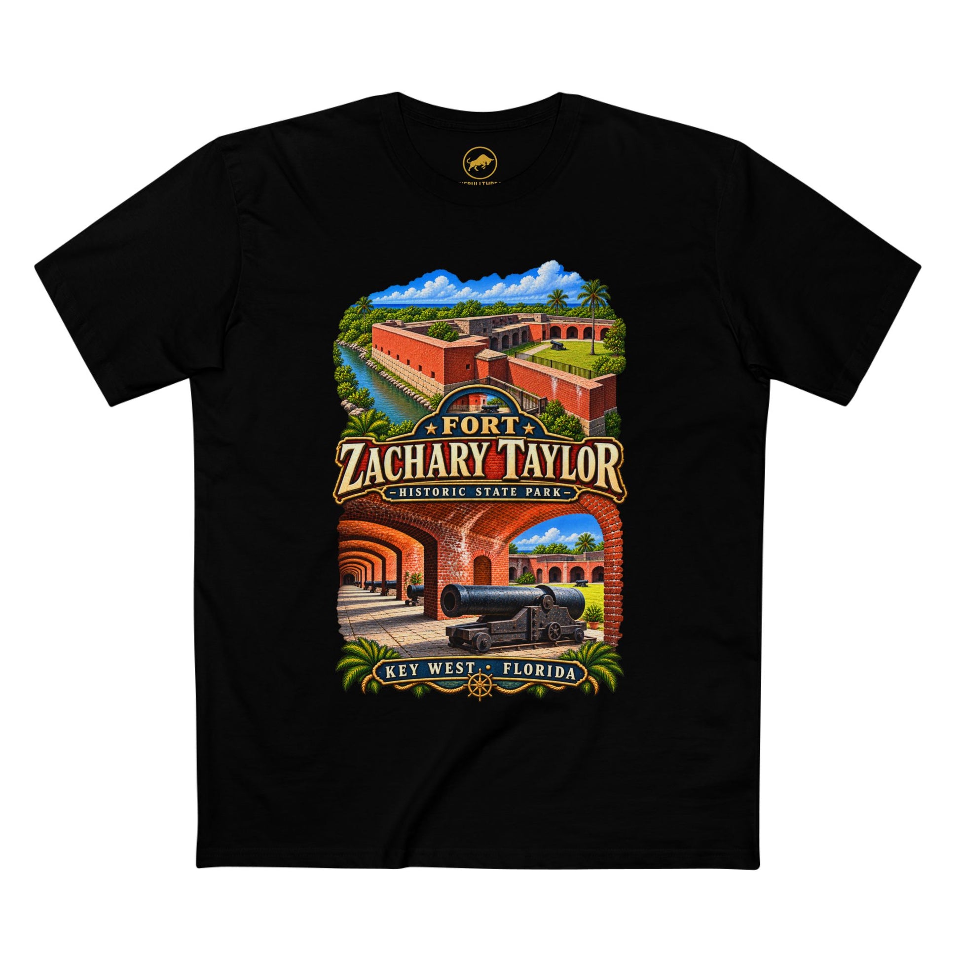 Fort Zachary Taylor T Shirt, Key West Florida Shirt, Historic State Park Tee, Florida Keys Travel Souvenir.