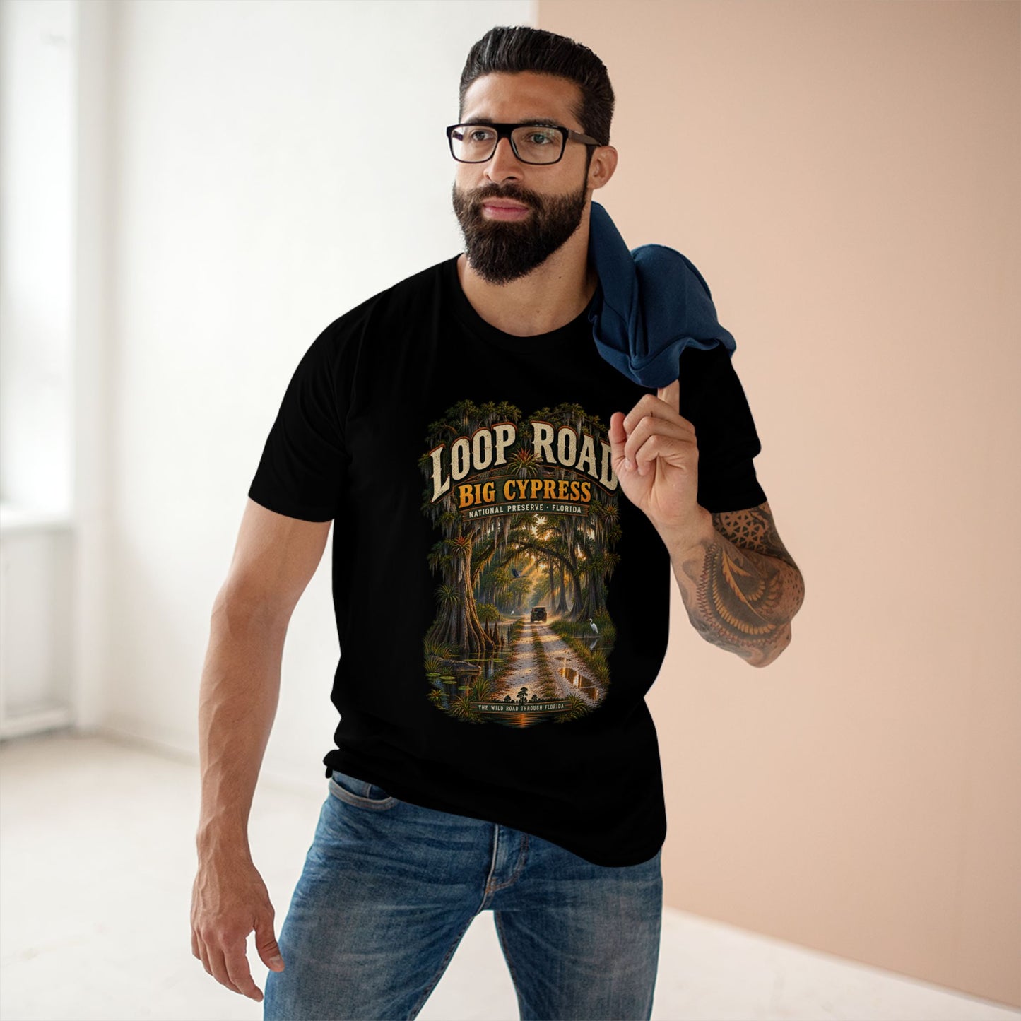 Big Cypress National Preserve Shirt, Loop Road Florida Tee, Everglades Alligator T-Shirt, Vintage Swamp Road Trip Gift