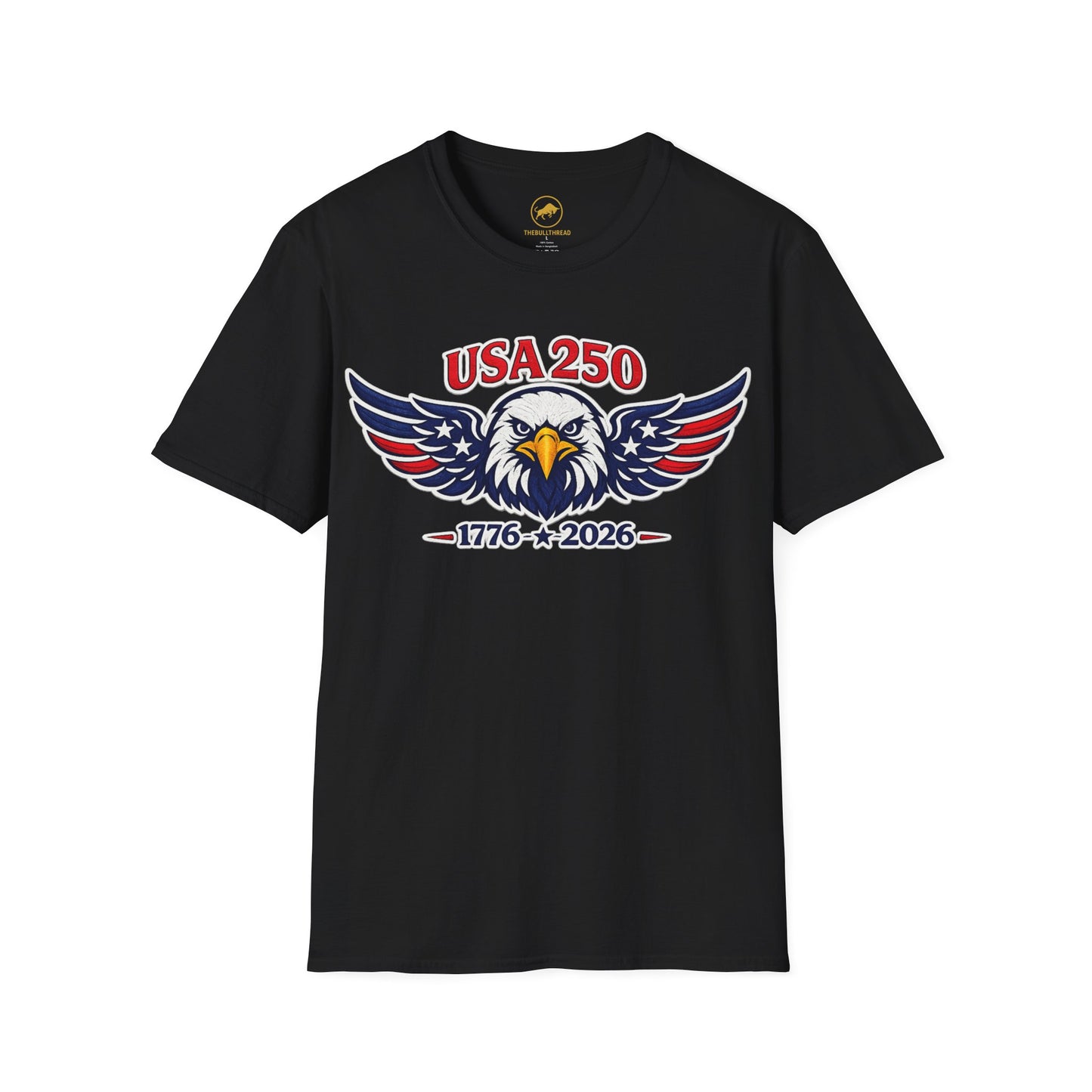 USA 250 Shirt Premium American Eagle Patriotic T Shirt | 1776 2026 America 250 USA Tee Independence Day Shirt.