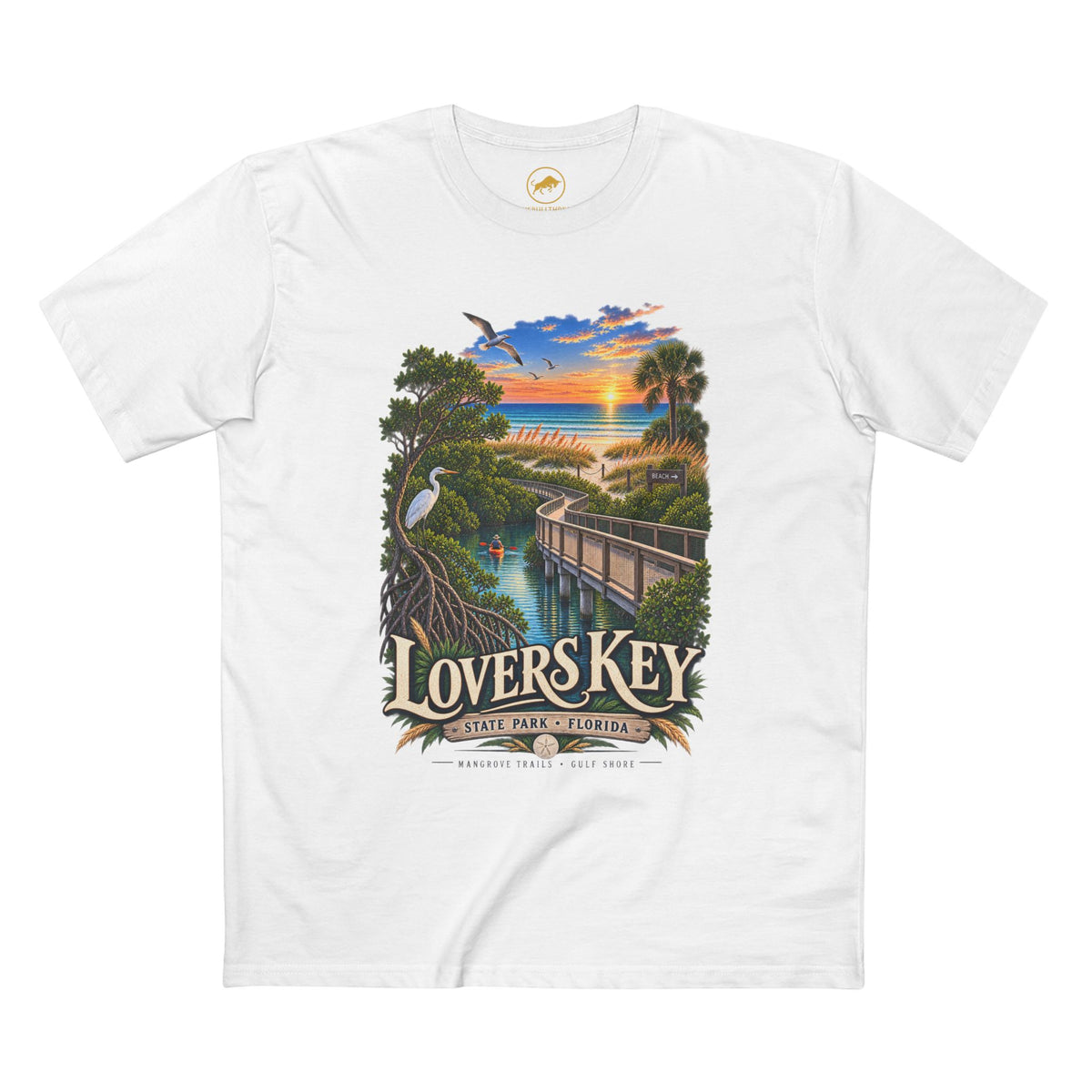 Lovers Key State Park Shirt, Florida Gulf Coast T-Shirt, Bonita Springs Beach Tee, Southwest Florida Travel Souvenir.