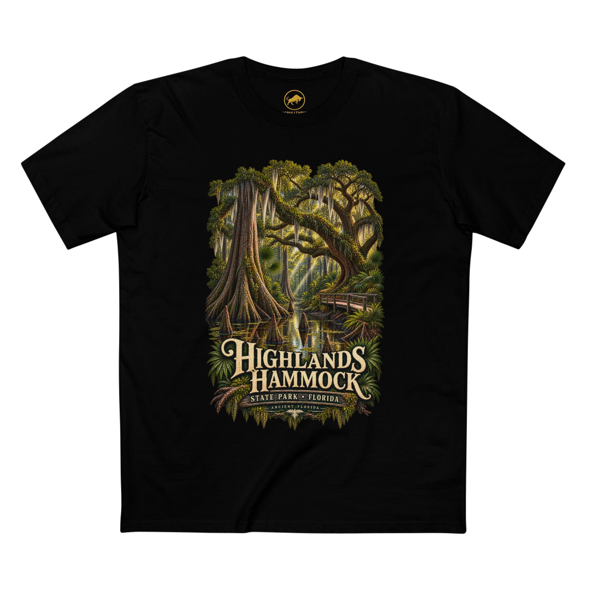 Highlands Hammock State Park Florida Shirt, Cypress Swamp Nature Graphic, Sebring.