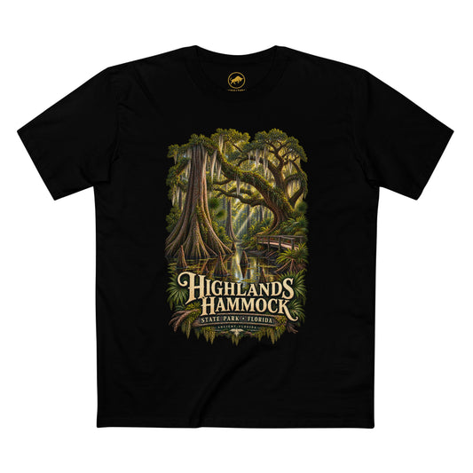 Highlands Hammock State Park Florida Shirt, Cypress Swamp Nature Graphic, Sebring.