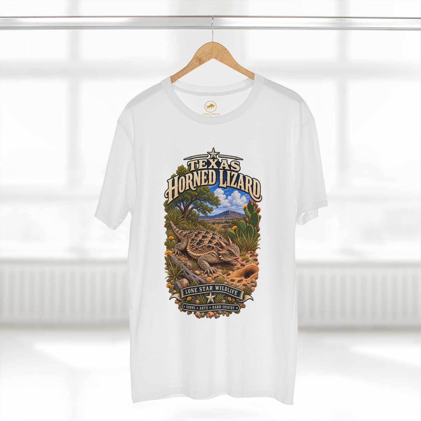 Texas Horned Lizard Shirt, Horny Toad T-Shirt, Texas Wildlife Tee, Western Desert Reptile Shirt, Southwest Nature Gift
