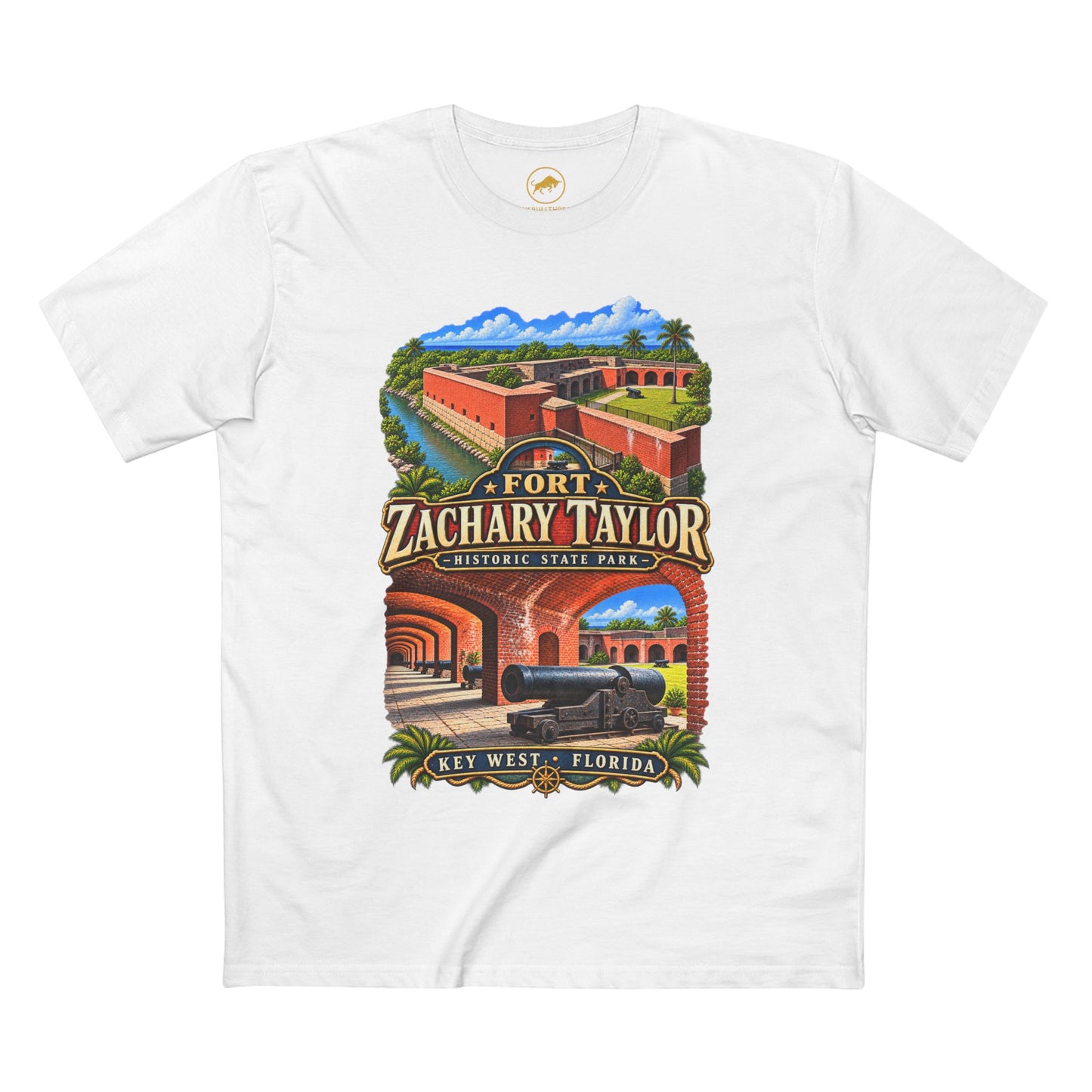 Fort Zachary Taylor T Shirt, Key West Florida Shirt, Historic State Park Tee, Florida Keys Travel Souvenir.