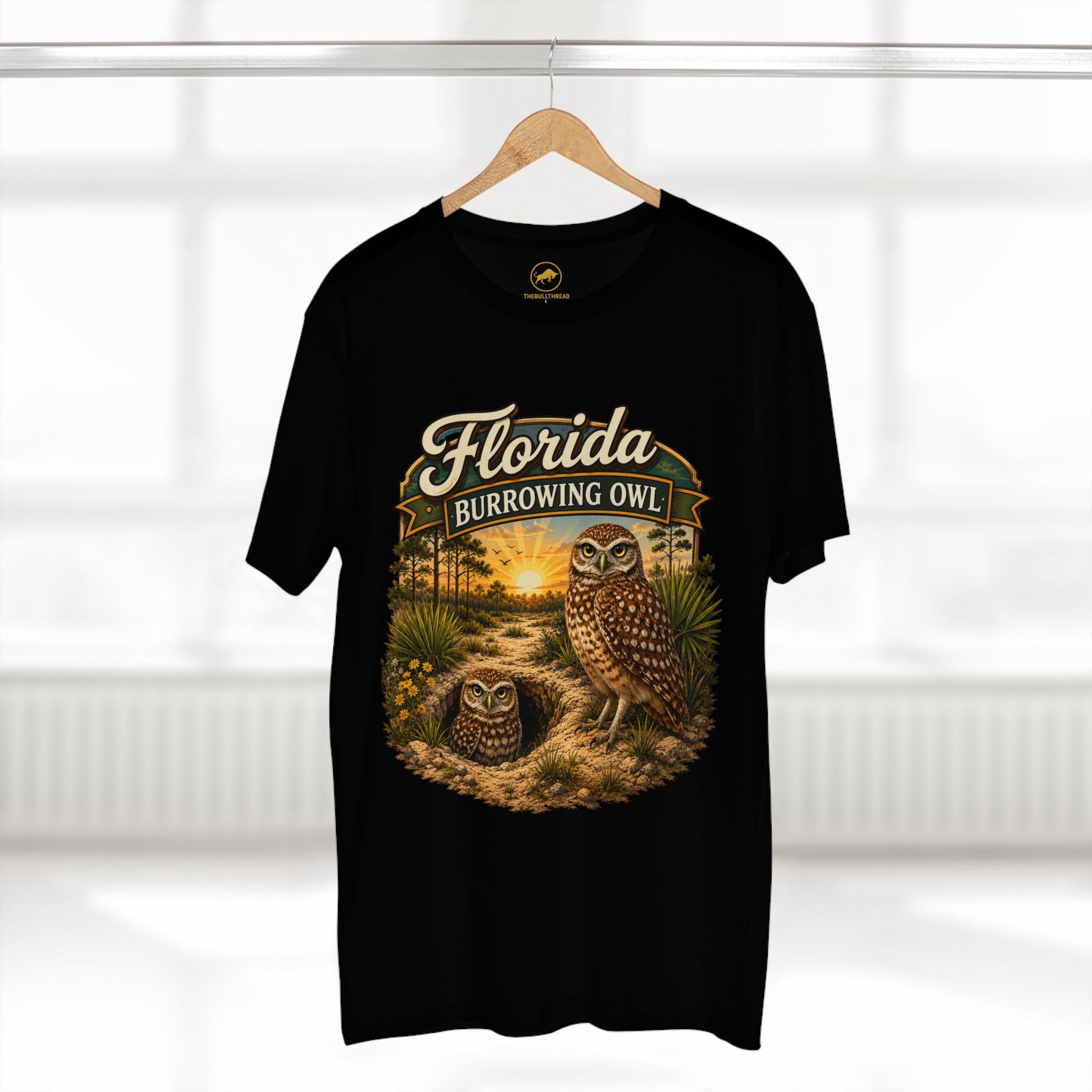 Florida Burrowing Owl Shirt, Florida Wildlife Shirt, Burrowing Owl Tee, Nature Lover Gift, Bird Watching Shirt, Florida Bird Shirt, Premium.