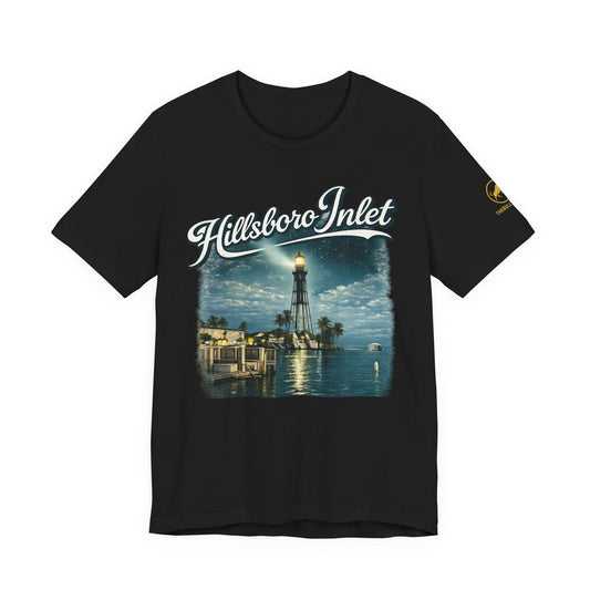 Hillsboro Inlet Shirt, Florida Coastal Tee, Lighthouse Graphic Shirt, Pompano Beach Tee, Broward County Shirt, South Florida Shirt.