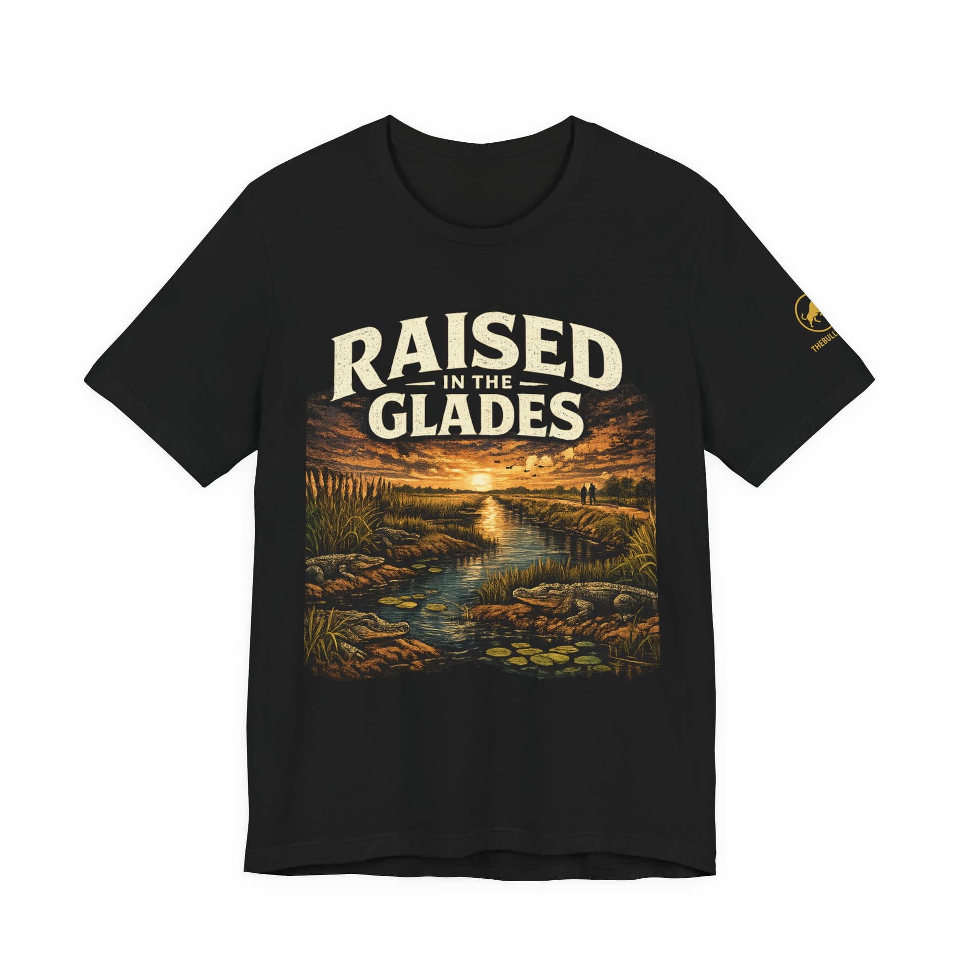 Florida Everglades Shirt, Raised In The Glades Shirt, Alligator Shirt, South Florida Tee, Swamp Nature Graphic Tee, Wildlife Shirt,.