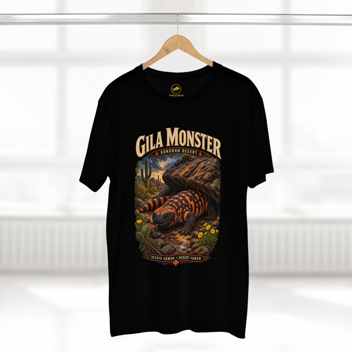 Gila Monster Shirt: Sonoran Desert Arizona Wildlife T-Shirt, Southwest Reptile.